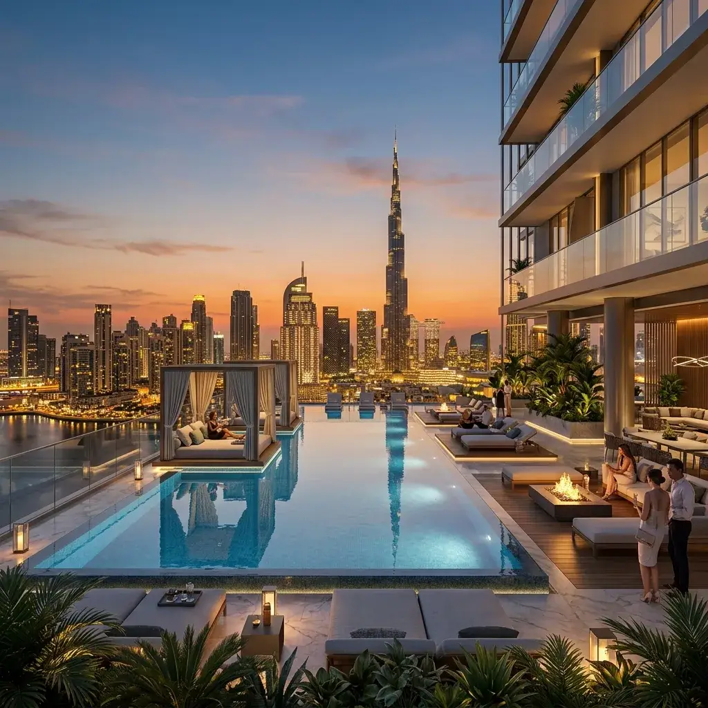 The Archive by Imtiaz rooftop pool and terrace